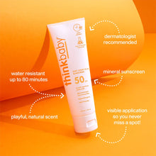 Load image into Gallery viewer, Thinkbaby Safe Sunscreen SPF 50+ | 89ml (3oz) - SnuggleBug Baby Gear