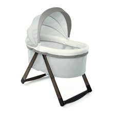 Load image into Gallery viewer, FoldAway Rocking Wood Bassinet - SnuggleBug Baby Gear
