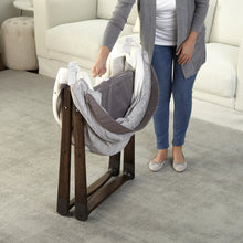Load image into Gallery viewer, FoldAway Rocking Wood Bassinet - SnuggleBug Baby Gear