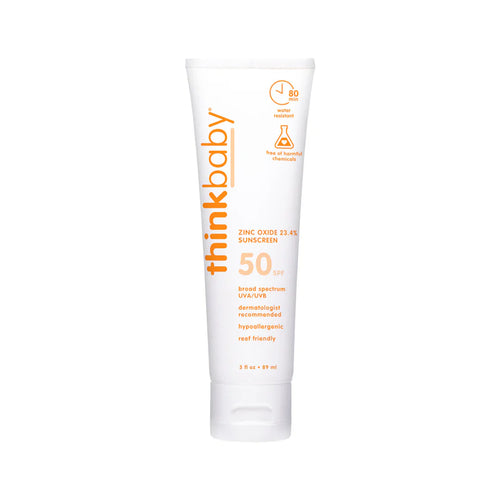 Thinkbaby Safe Sunscreen SPF 50+ | 89ml (3oz) - SnuggleBug Baby Gear