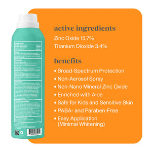 ThinkKids SPF 50+ All Sheer Mineral Sunscreen Spray | 177ml (6oz) - SnuggleBug Baby Gear