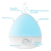 Load image into Gallery viewer, 3-in-1 Humidifier Diffuser + Nightlight - SnuggleBug Baby Gear

