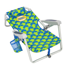 Load image into Gallery viewer, Adjustable Backpack Kids Beach Chair - SnuggleBug Baby Gear
