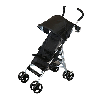 3D Fold Stroller | Black - SnuggleBug Baby Gear